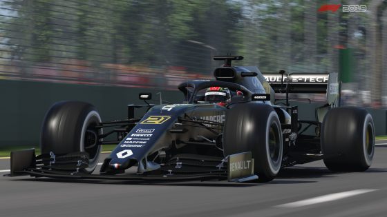Renault F1 2020 All Black Test Livery Mod