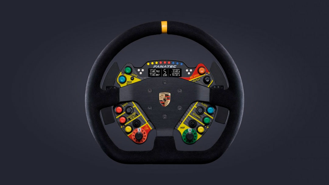 Fanatec ClubSport Porsche 911 GT3 RS Steering Wheel