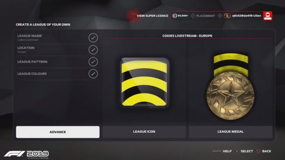 F1 2019 League Racing How To Setup