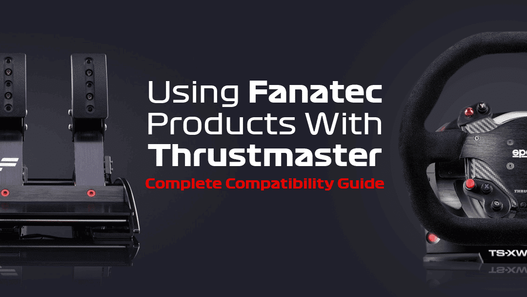 Using Fanatec Pedals with Thrustmaster Wheel