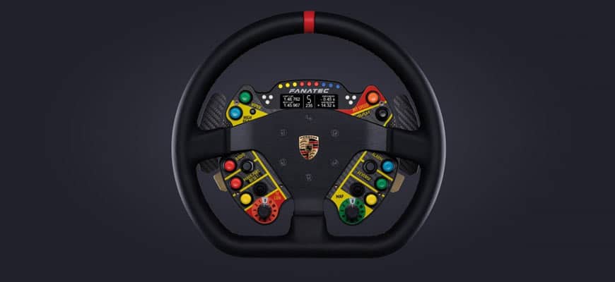 Fanatec Porsche 911 GT3 R Steering Wheel Black Friday Sale