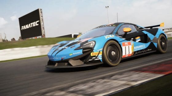 ACC McLaren GT4 Car