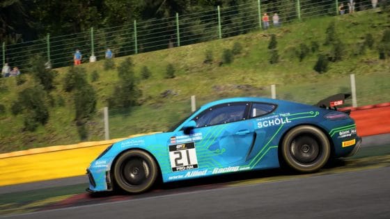 Assetto Corsa Competizione Porsche Cayman GT4