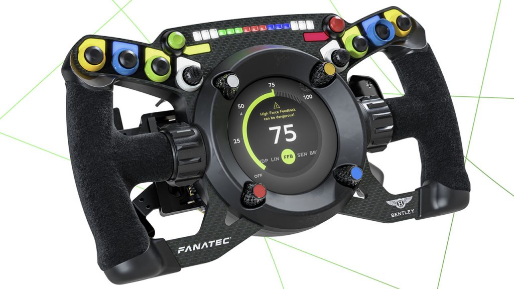 Fanatec Bentley GT3 Steering Wheel Reveal