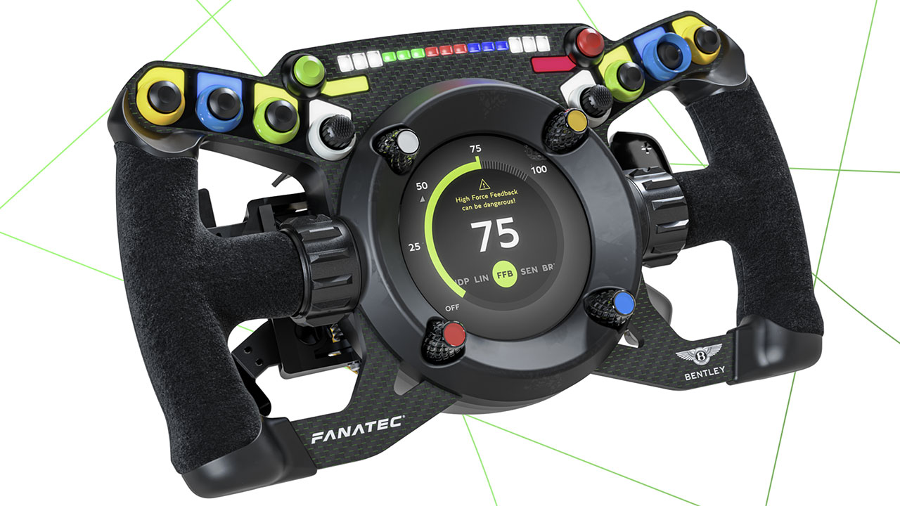 Fanatec Bentley GT3 Steering Wheel Reveal