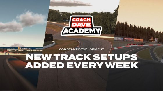 Coach Dave Academy iRacing Setups