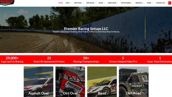 Premier Racing Setups