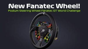 Podium Steering Wheel Fanatec GT World Challenge