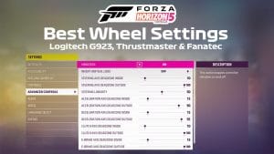 Forza Horizon 5 Best Wheel Settings