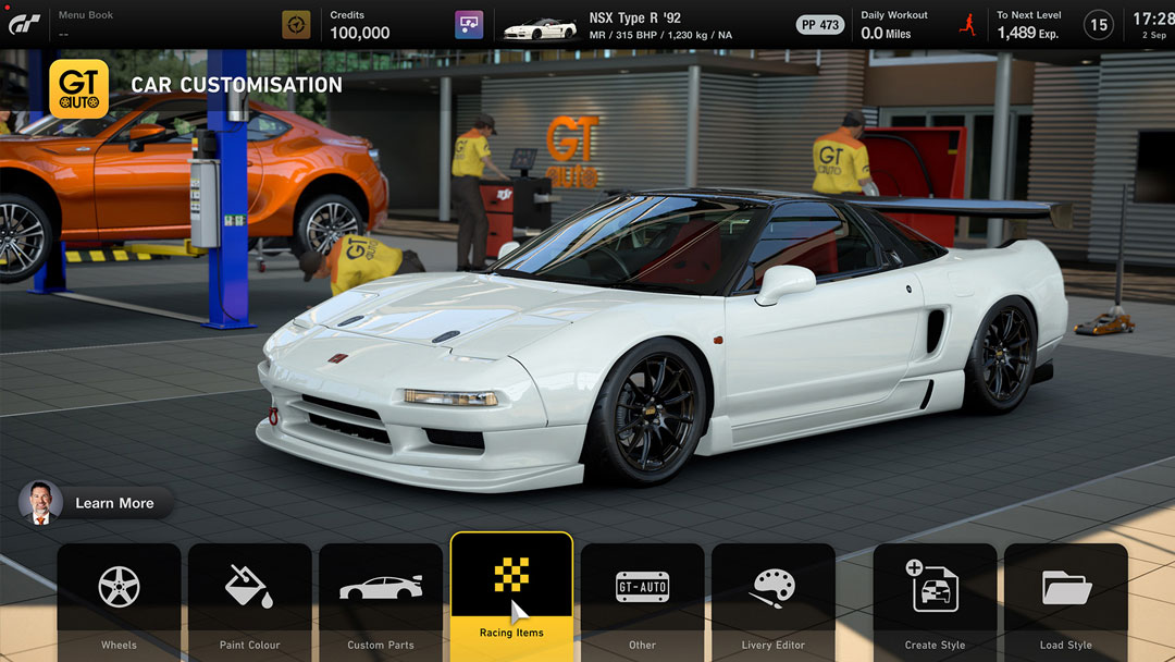 Gran Turismo 7 car customisation