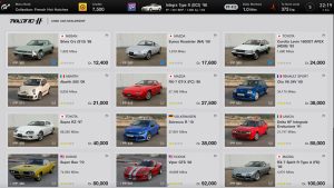 Gran Turismo 7 Complete Car List