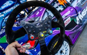 WRC Ford Puma Fanatec Wheel