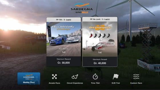 Gran Turismo 7 Credit Grind Sardegna Windmills
