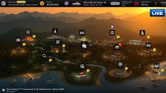 Gran Turismo 7 World Map