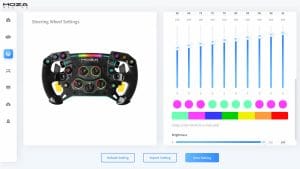 Pit House Steering Wheel Settings