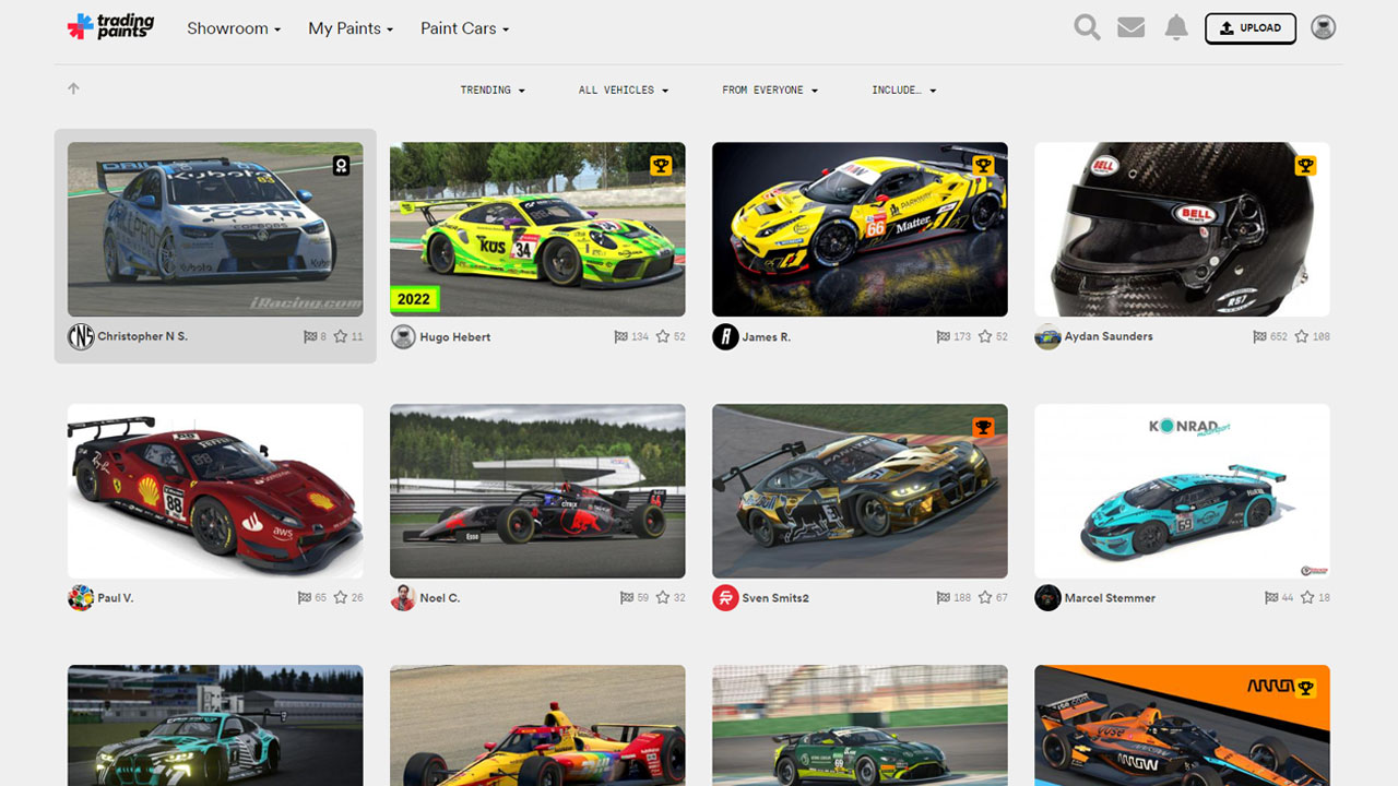 Trading Paints iRacing