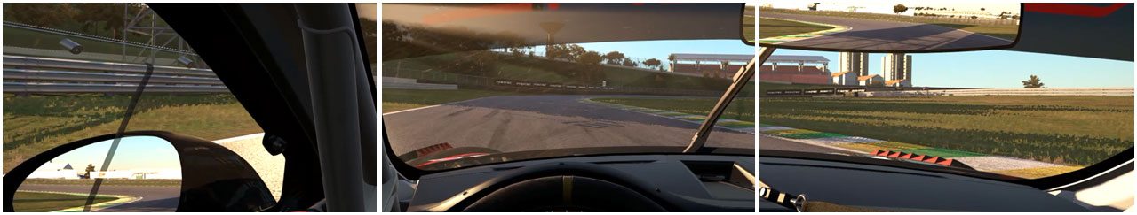 Triple Screen FOV iRacing