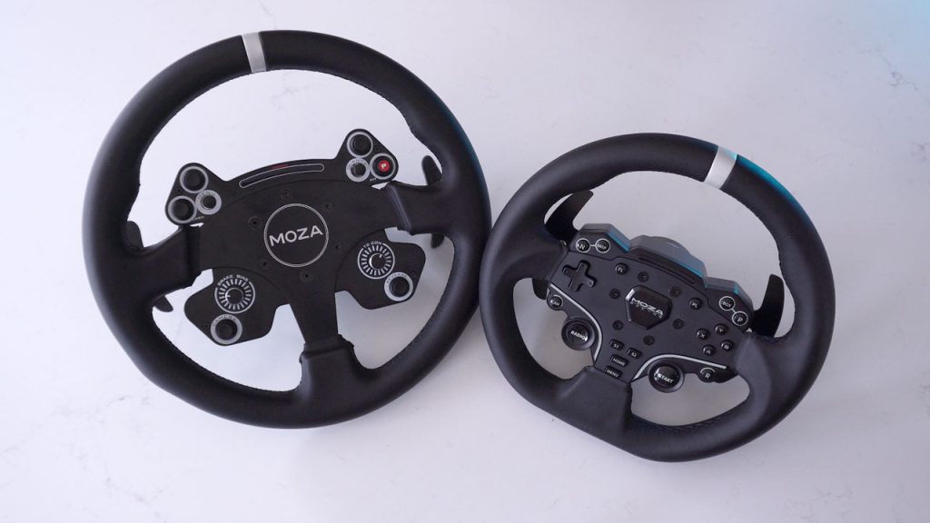 MOZA CS vs ES wheels