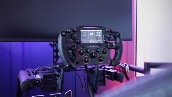MOZA FSR Wheel Gameplay