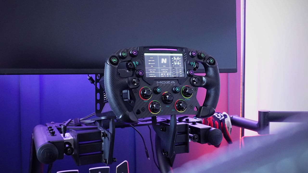 MOZA FSR Wheel Gameplay