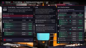 Testing in F1 Manager 22