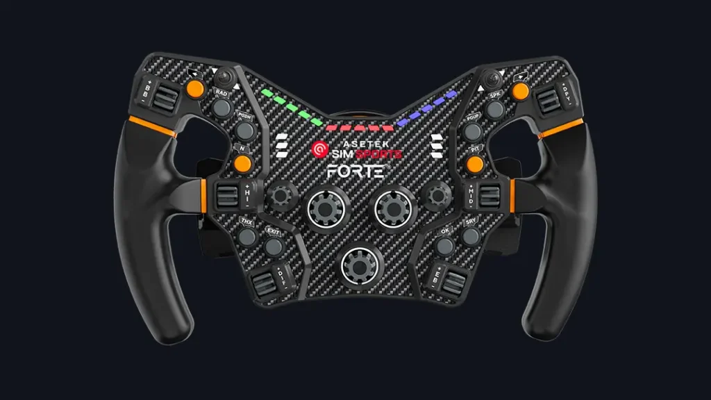 Asetek Forte Formula Steering Wheel