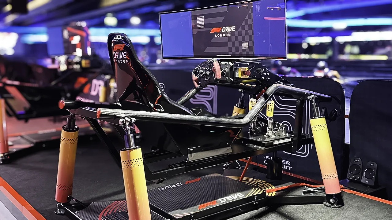 F1 Cockpit F1 Drive London