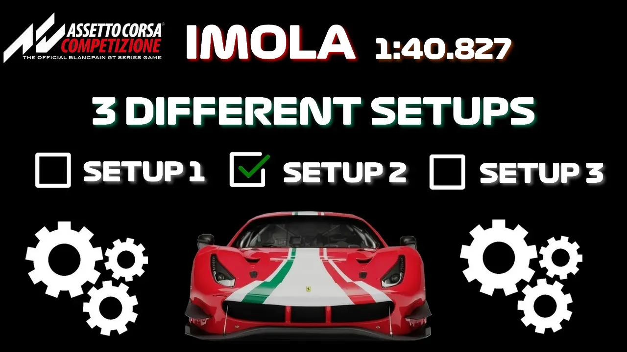 Imola - Ferrari 488 GT3 EVO ACC Setup