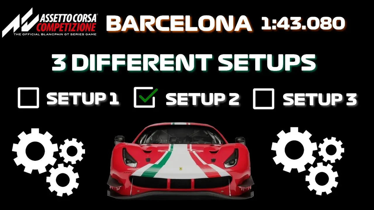 Barcelona - Ferrari 488 GT3 EVO ACC Setup