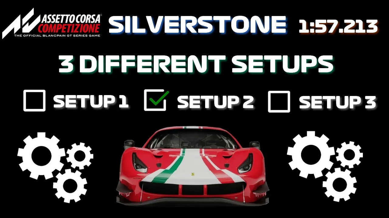 Silverstone - Ferrari 488 GT3 EVO ACC Setup