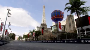 F1 23 Las Vegas track