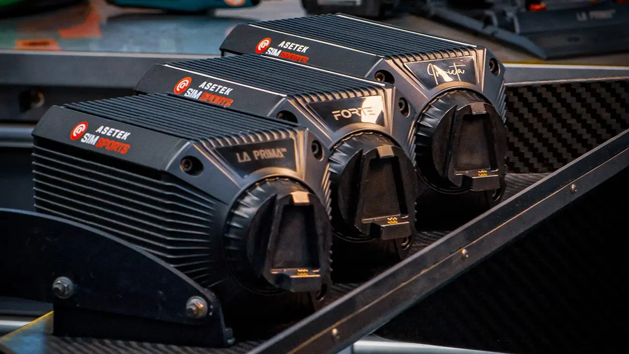 Asetek Wheel Base Lineup