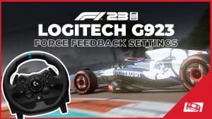 F1 23 Logitech G923 Wheel Settings