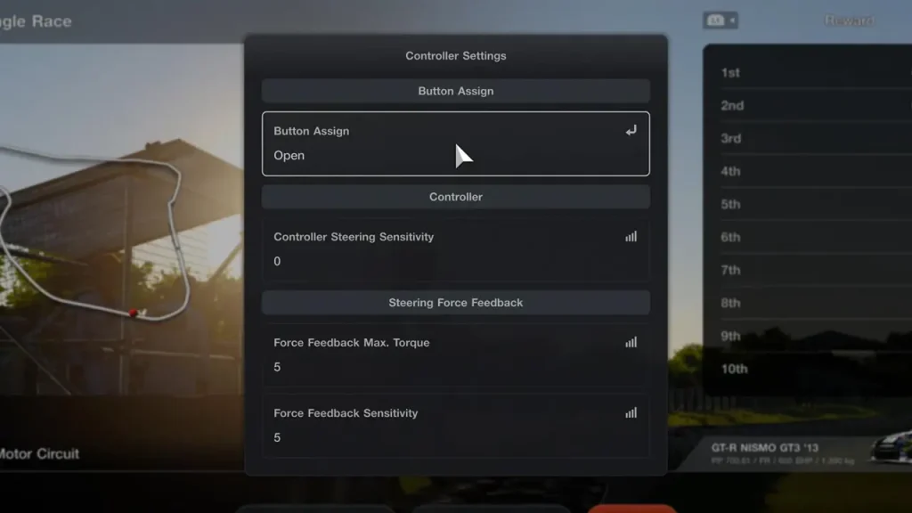 Gran Turismo 7 Controller Settings Guide