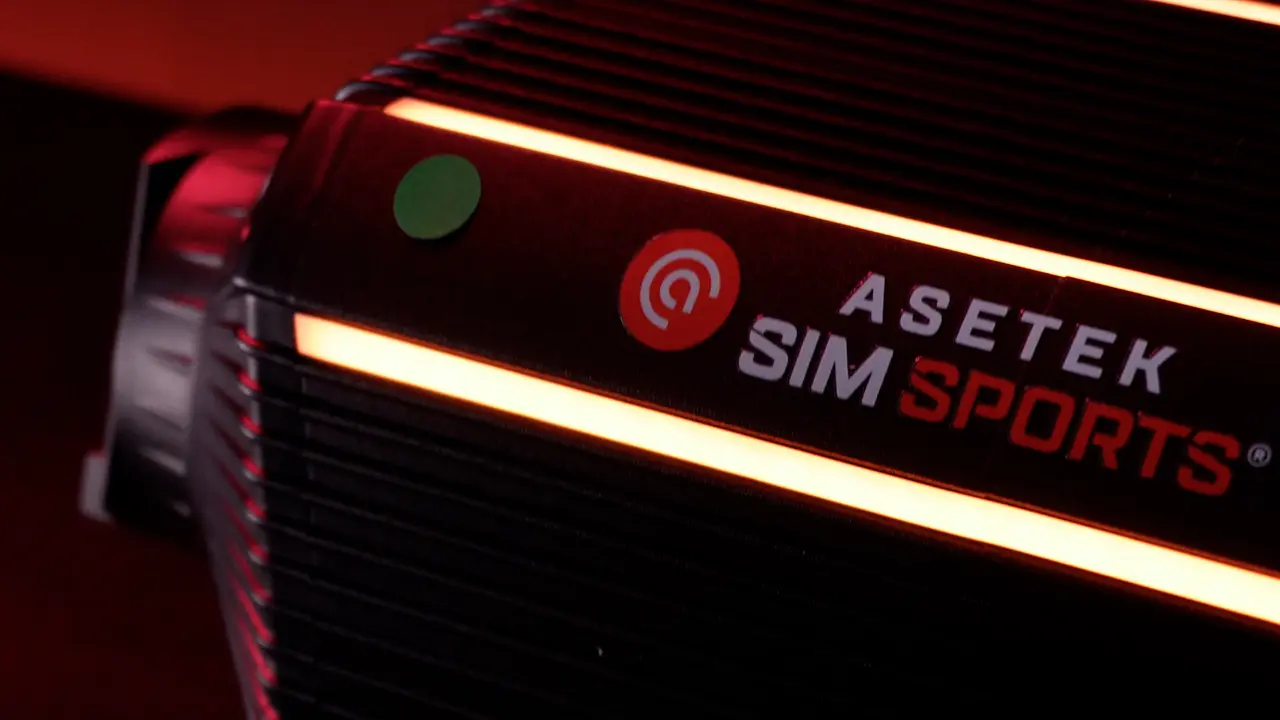 Asetek Forte Wheel base LED Lights