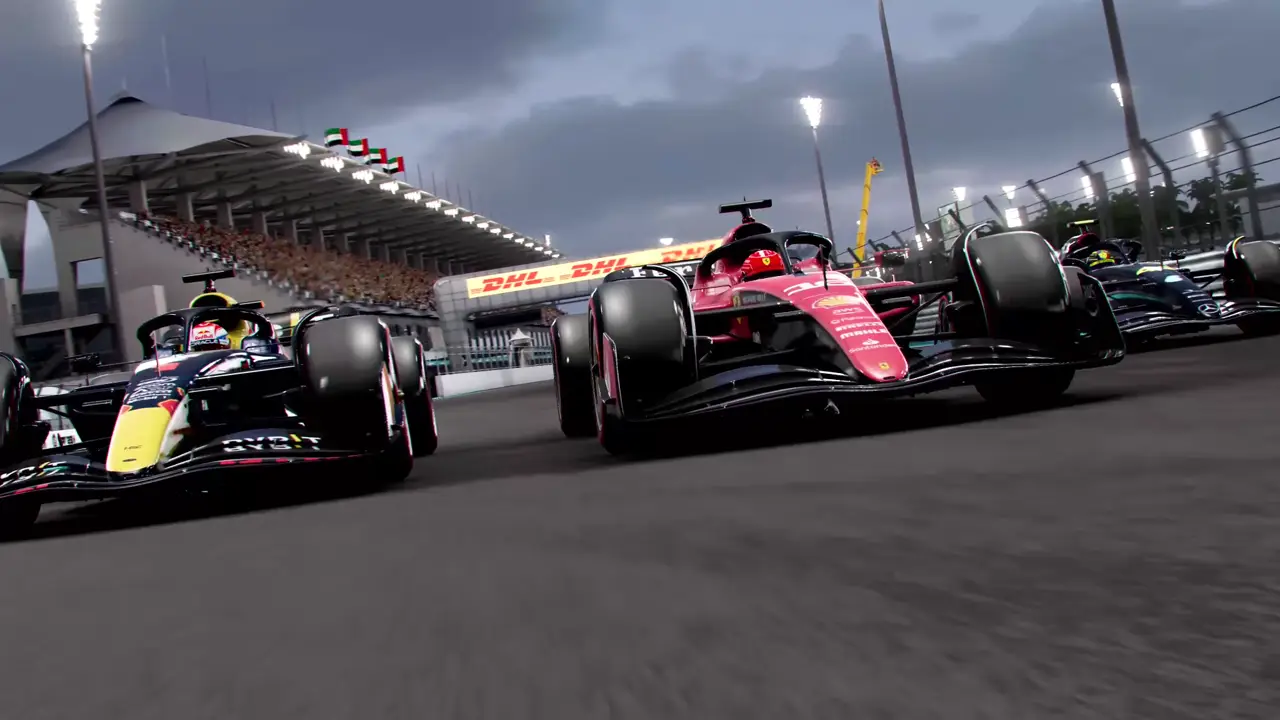 F1 23 Ferrari Abu Dhabi