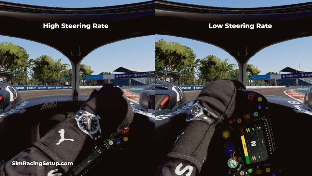 F1 23 Steering rate explained