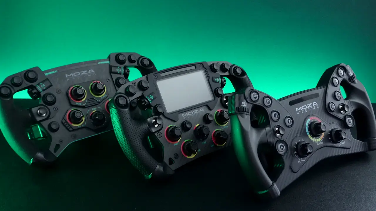 MOZA FSR vs GS vs KS Steering Wheel Comparison
