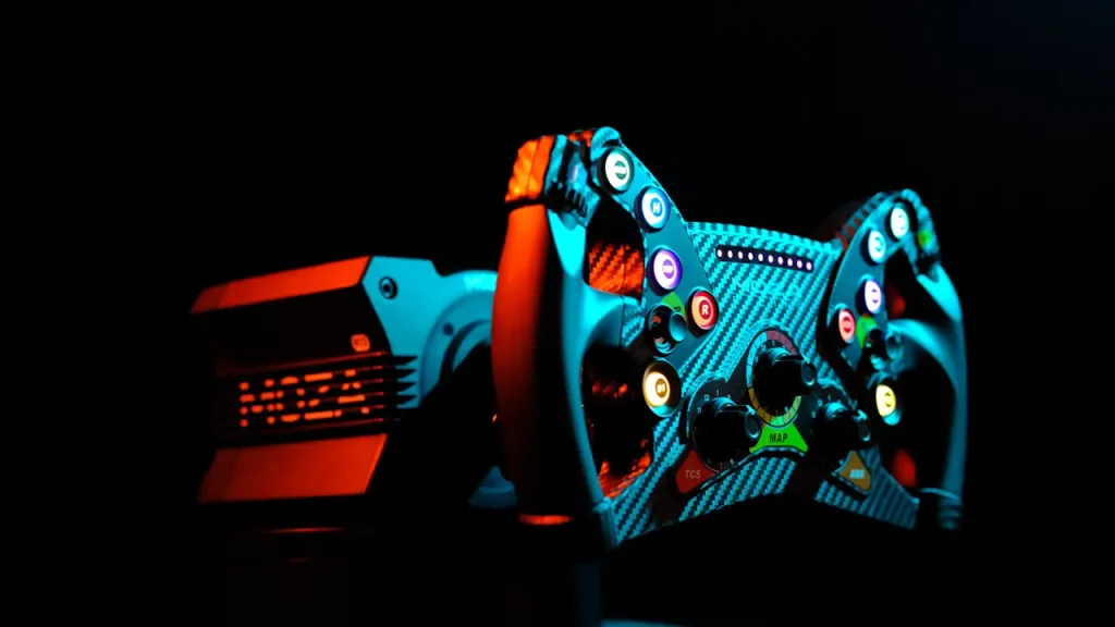 MOZA KS Wheel and R12 Wheel base