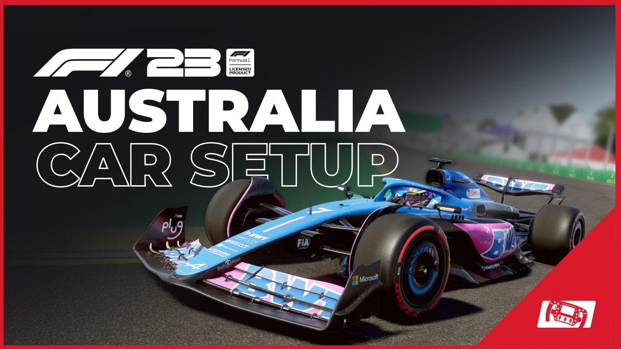 F1 23 Australia Car Setup