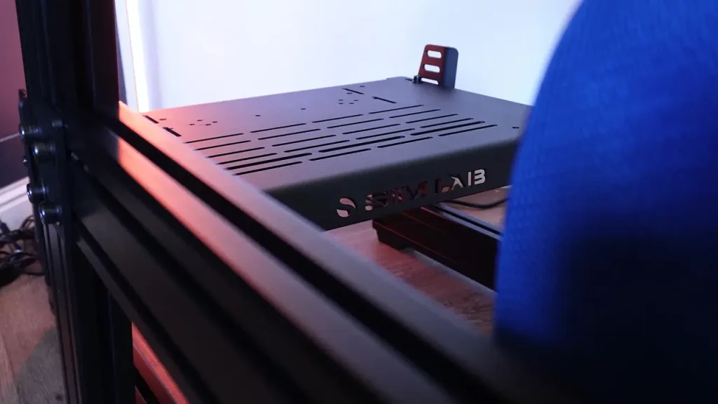 Sim-Lab GT1 Pro pedal mounting