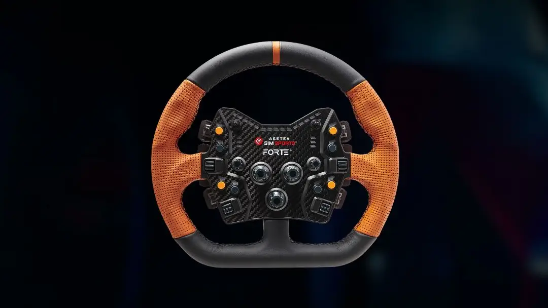 Asetek Forte Wheel Button Box Orange
