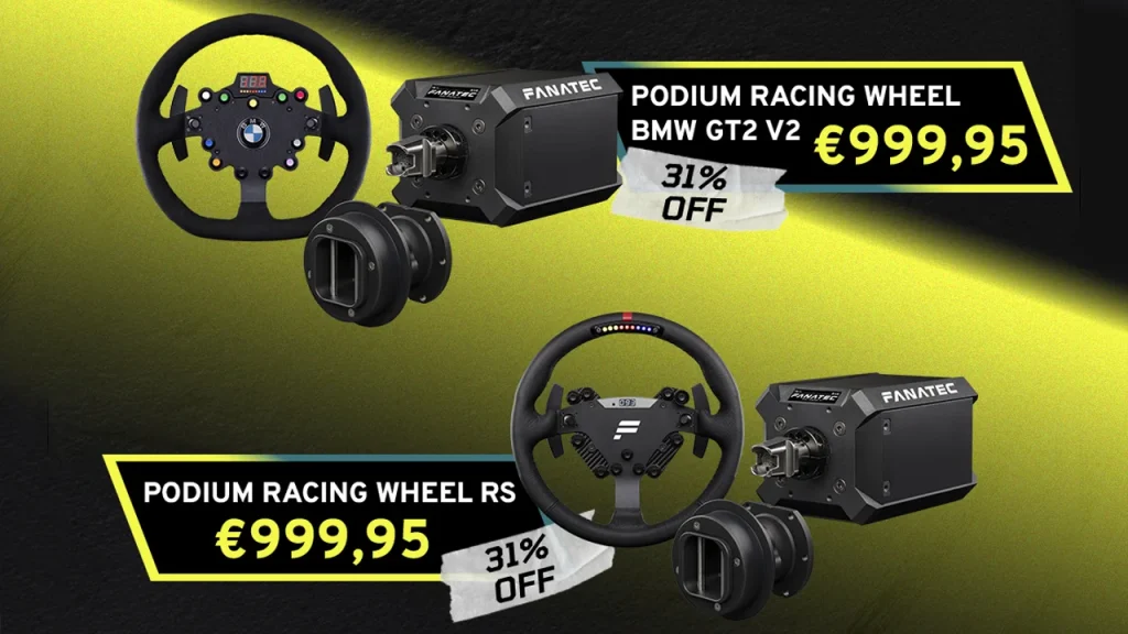 Fanatec 2023 Black Friday Deals