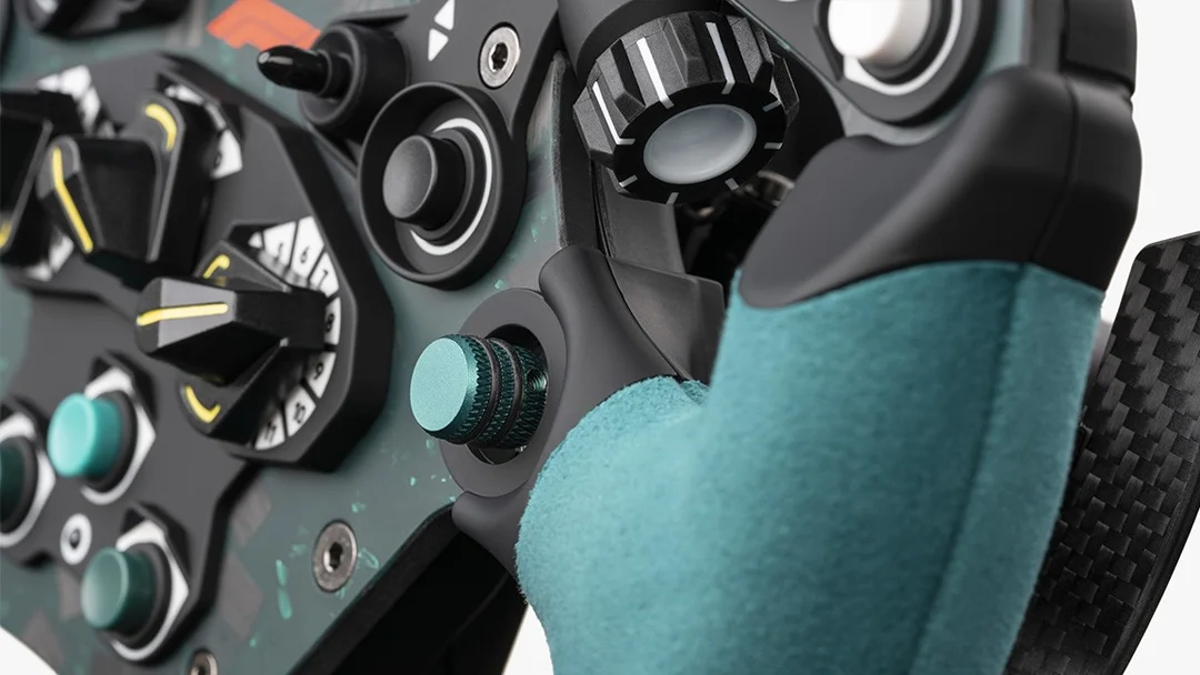 Fanatec F1 2023 Steering Wheel Hand Grip Design