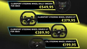 Fanatec Sparco Wheel Rims