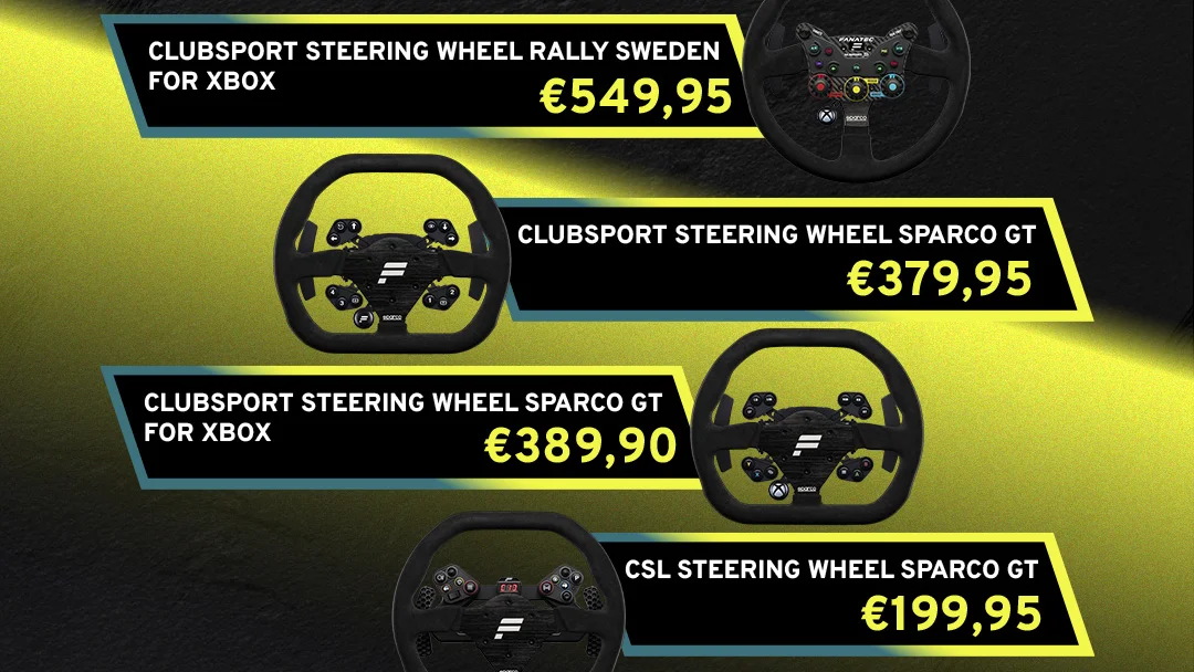 Fanatec Sparco Wheel Rims