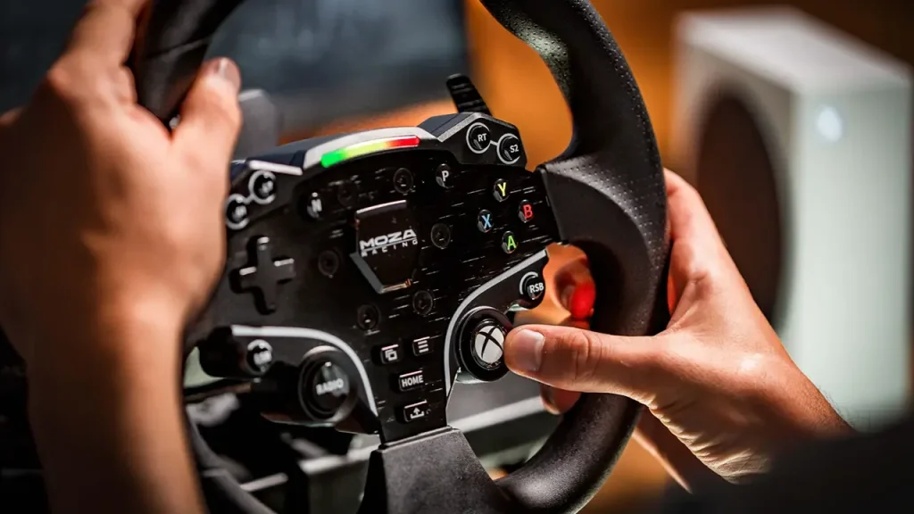 How to set up MOZA Racing wheel