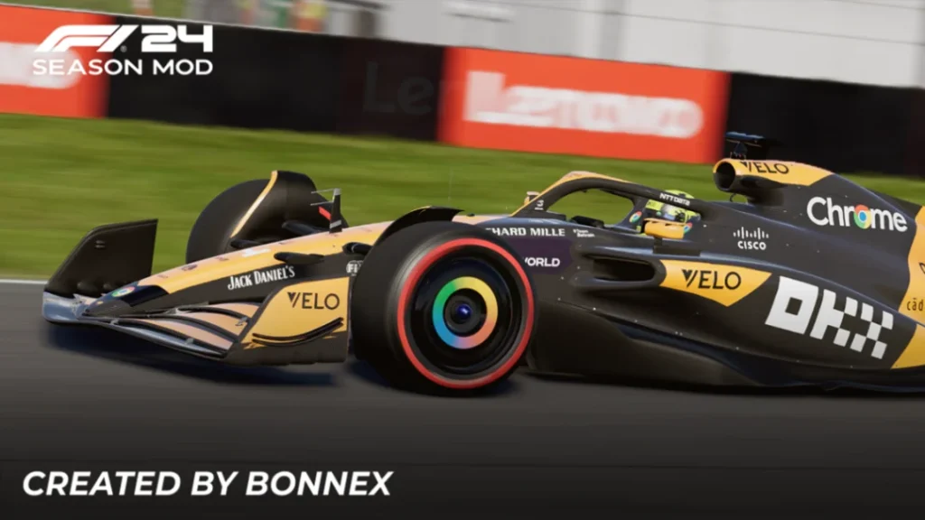 F1 24 McLaren Livery