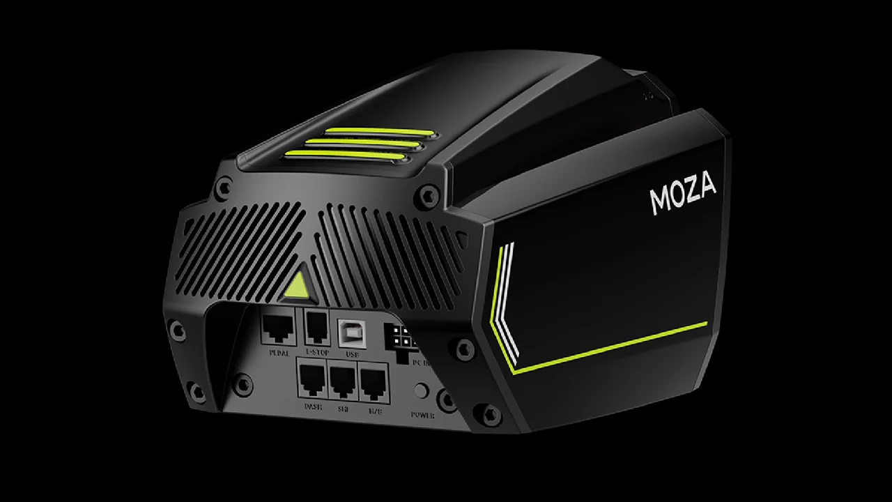 MOZA R16 rear design