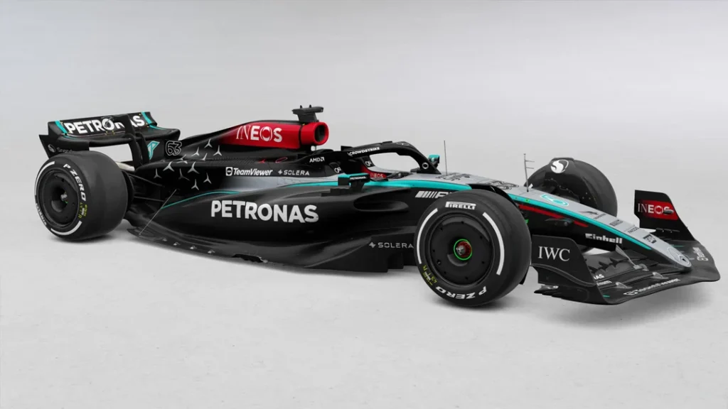 Mercedes W15 Livery